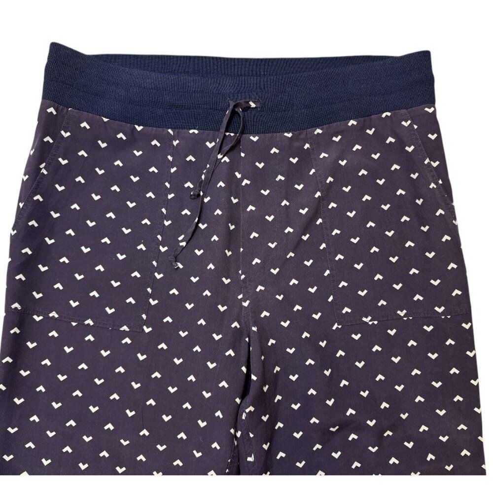BOY by Band of Outsiders Silk Jogger Pants Women's sz 3/ US M-L Lounge Comfort - Picture 4 of 12